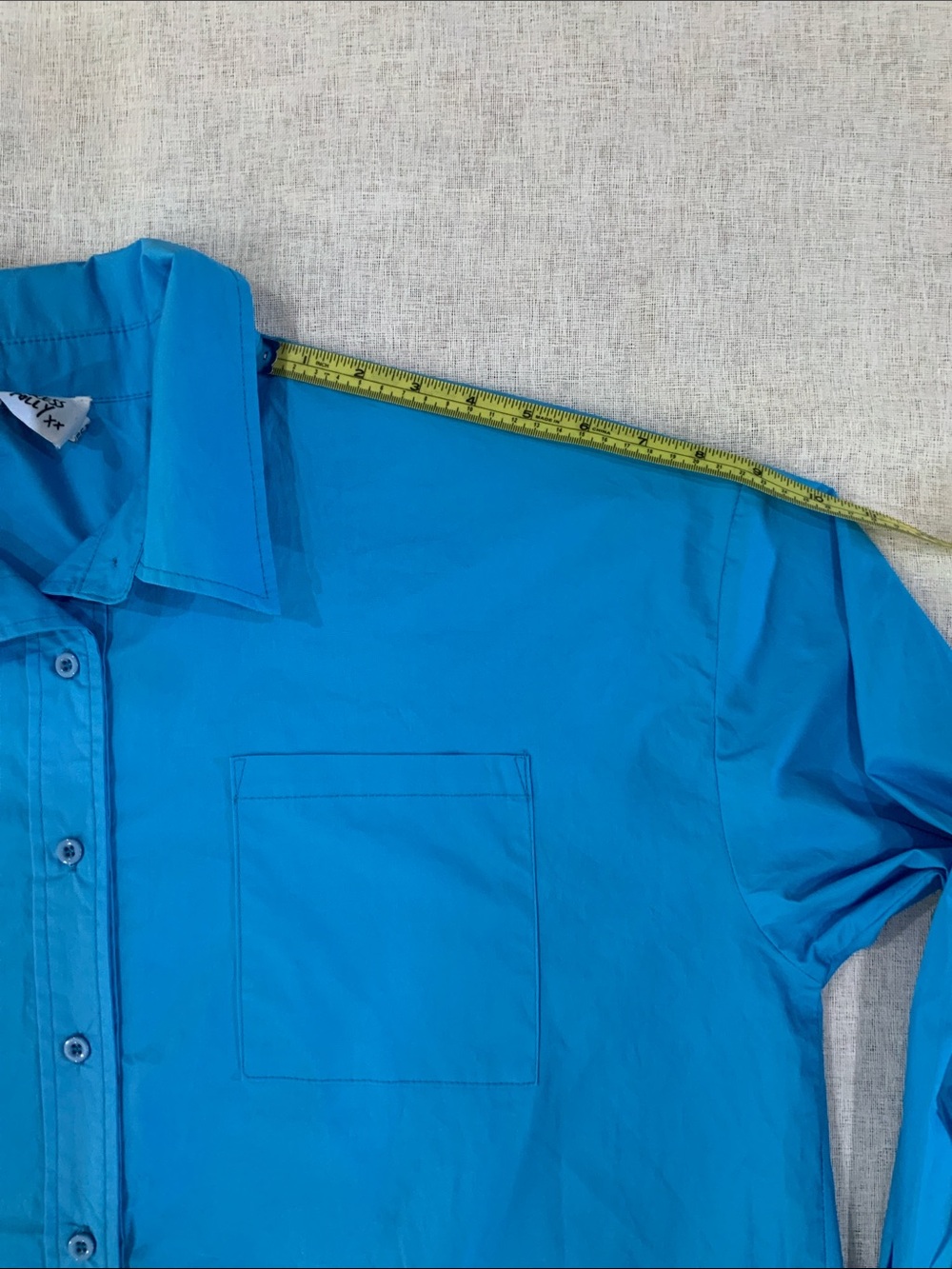 Princess Polly Teal Blue Women’s Button-Up Shirt - Picture 6 of 6